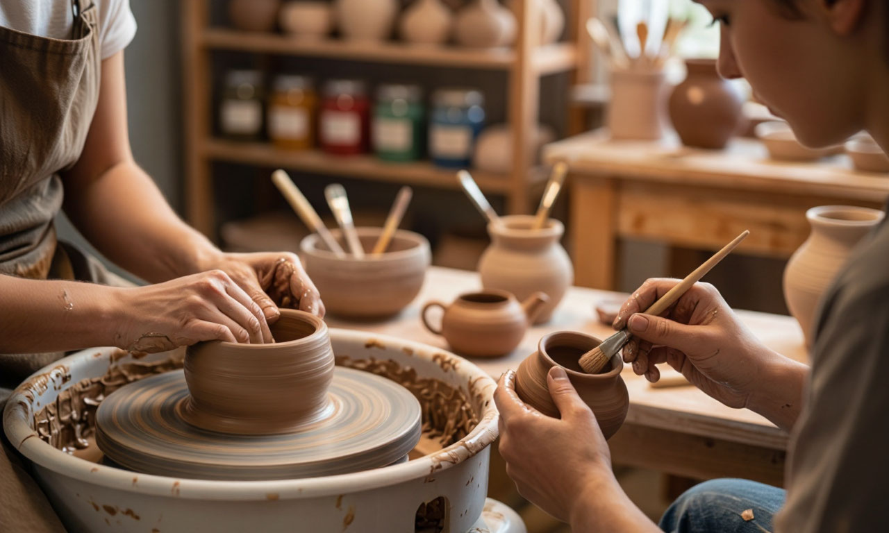 pottery